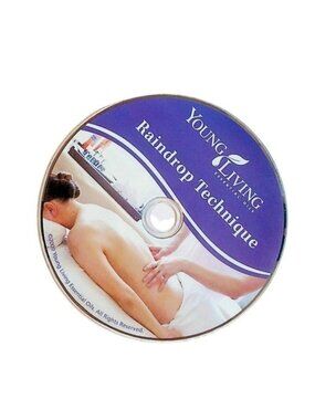 Young Living Raindrop Technique Massage Instructional DVD Essential Oils Guide